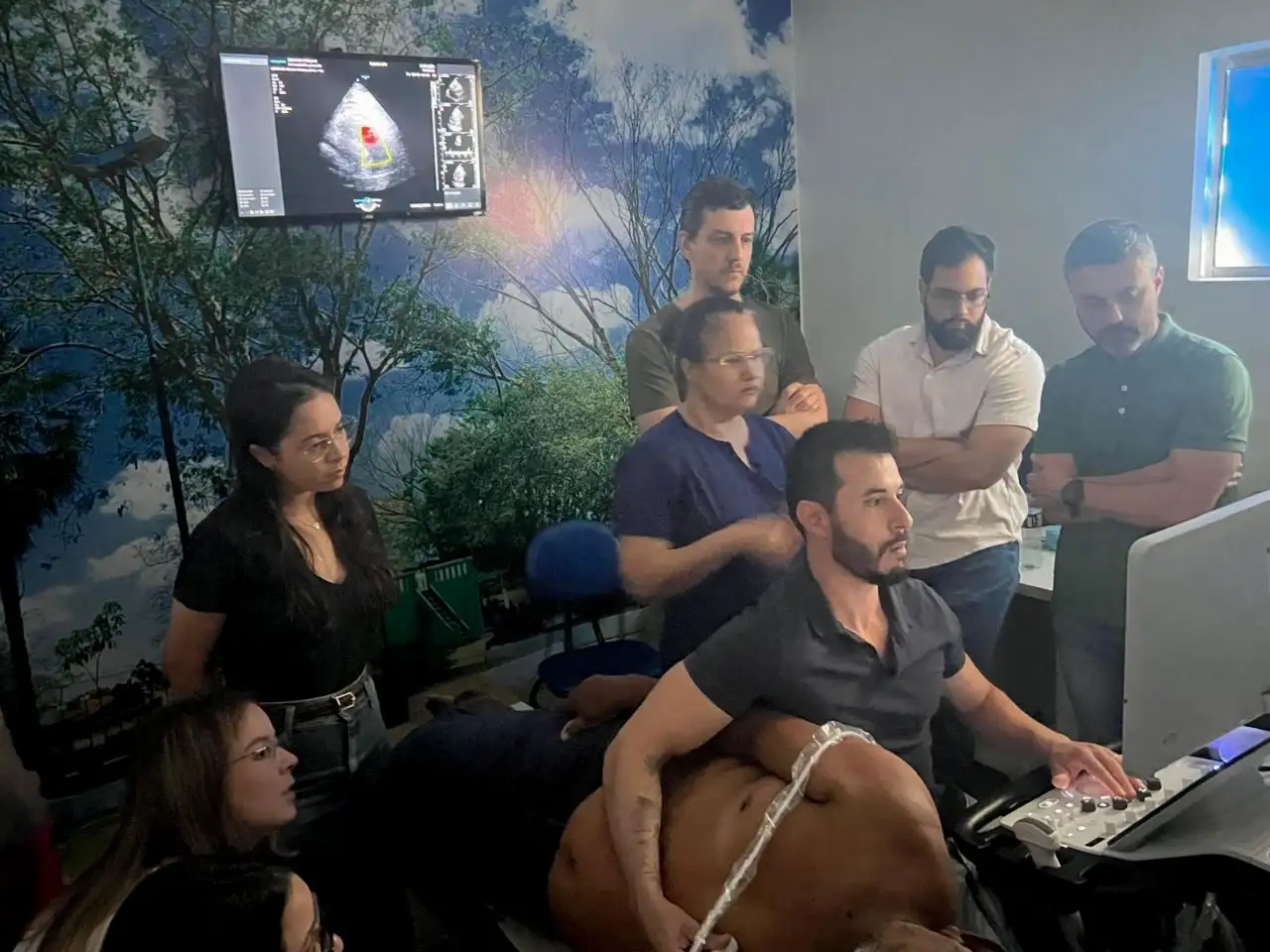 Foto 7 – MIGUEL ALVES RECEBE ULTRASSOM DE ÚLTIMA GERAÇÃO EM PARCERIA INÉDITA