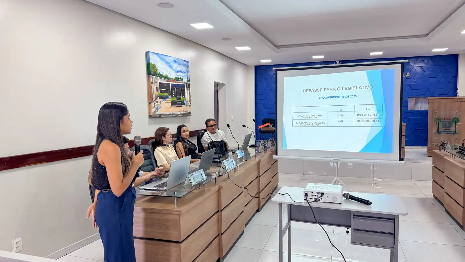 Foto 3 – AUDIÊNCIA PÚBLICA APRESENTA METAS FISCAIS DO SEGUNDO QUADRIMESTRE EM MIGUEL ALVES