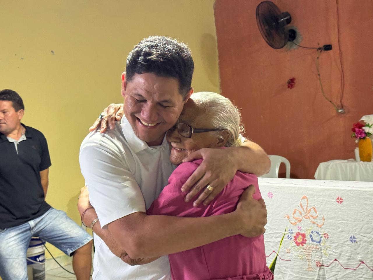 Foto 5 – PREFEITO DE MIGUEL ALVES PARTICIPA DO FESTEJO DE SÃO SEBASTÃO NA LOCALIDADE AREAL