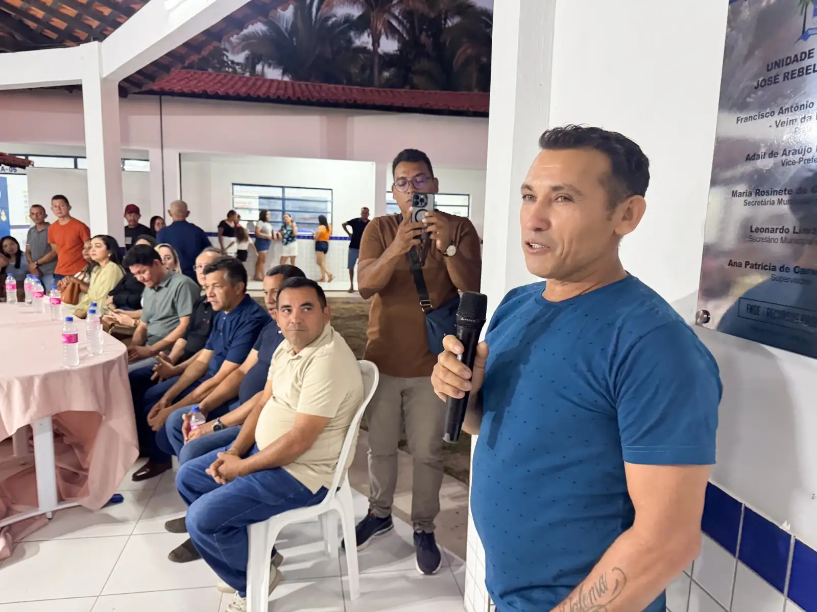Foto 9 – PREFEITURA DE MIGUEL ALVES INAUGURA A UNIDADE ESCOLAR JOSÉ REBELO DO REGO NA LOCALIDADE PIEDADE