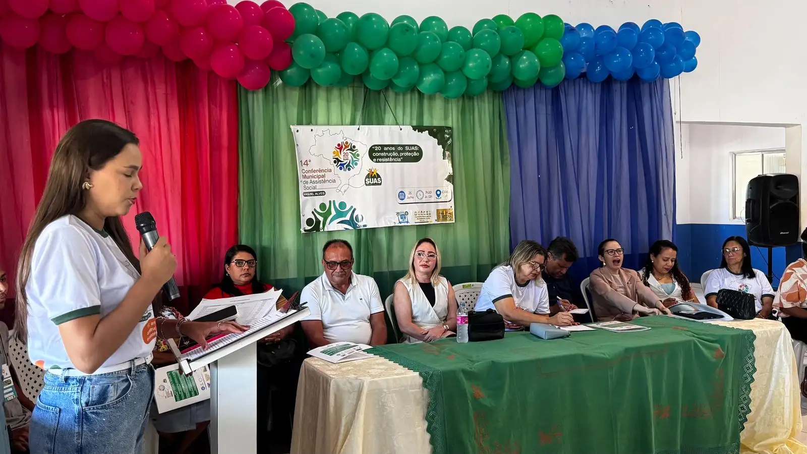 Foto 4 – MIGUEL ALVES REALIZA A 14ª CONFERÊNCIA MUNICIPAL DE ASSISTÊNCIA SOCIAL