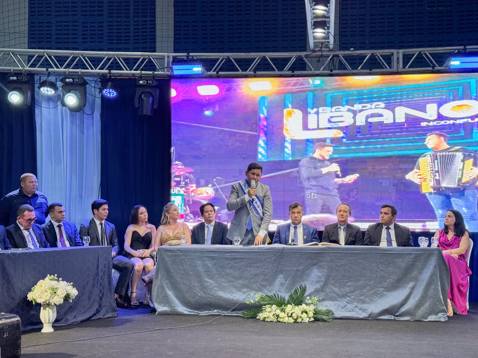 Foto 2 – POSSE DO PREFEITO, VICE-PREFEITO E VEREADORES MARCA INICIO DO MANDATO 2025-2028