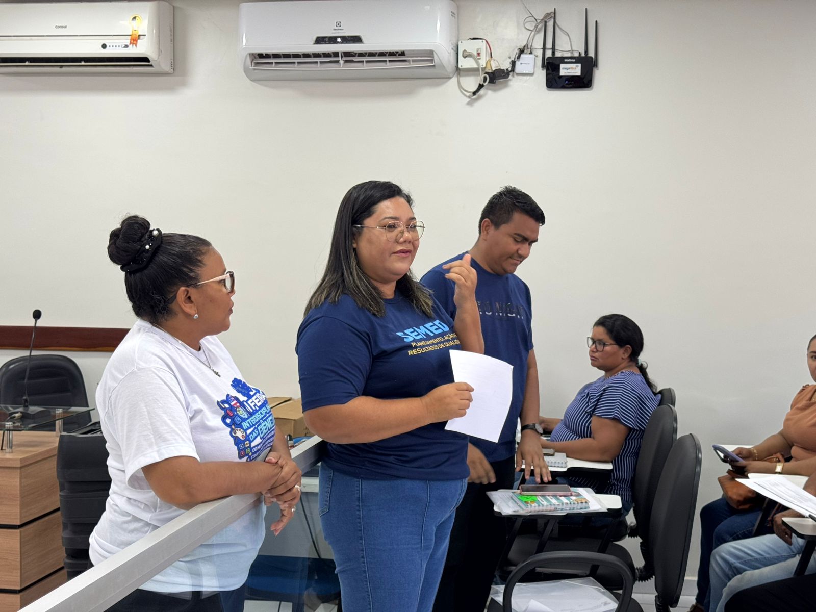 Foto 1 – EDUCÇÃO EMFOCO: INÍCIO DA SEMANA PREPARATÓRIA PARA O ANO LETIVO2025