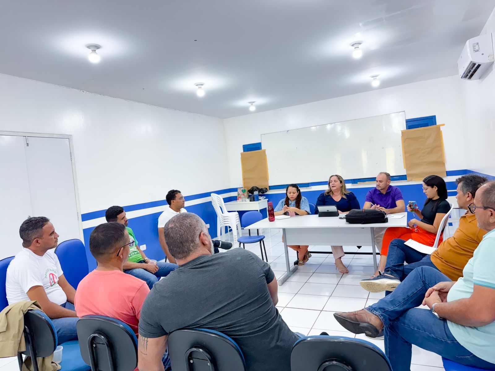 Foto 1 – MIGUEL ALVES INTENSIFICA AÇÕES DE COMBATE AO MOSQUITO DA DENGUE COM REUNIÃO ESTRATÉGICA