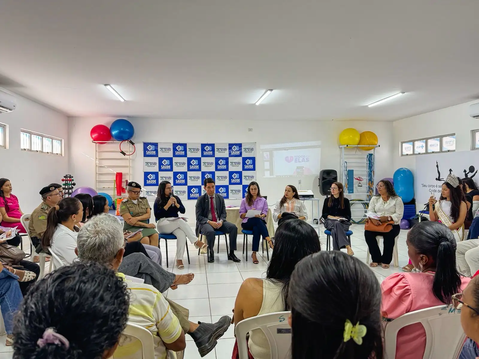 Foto 9 – “TODOS POR ELAS” LEVA INFORMAÇÃO E APOIO ÁS MULHERES EM MIGUEL ALVES