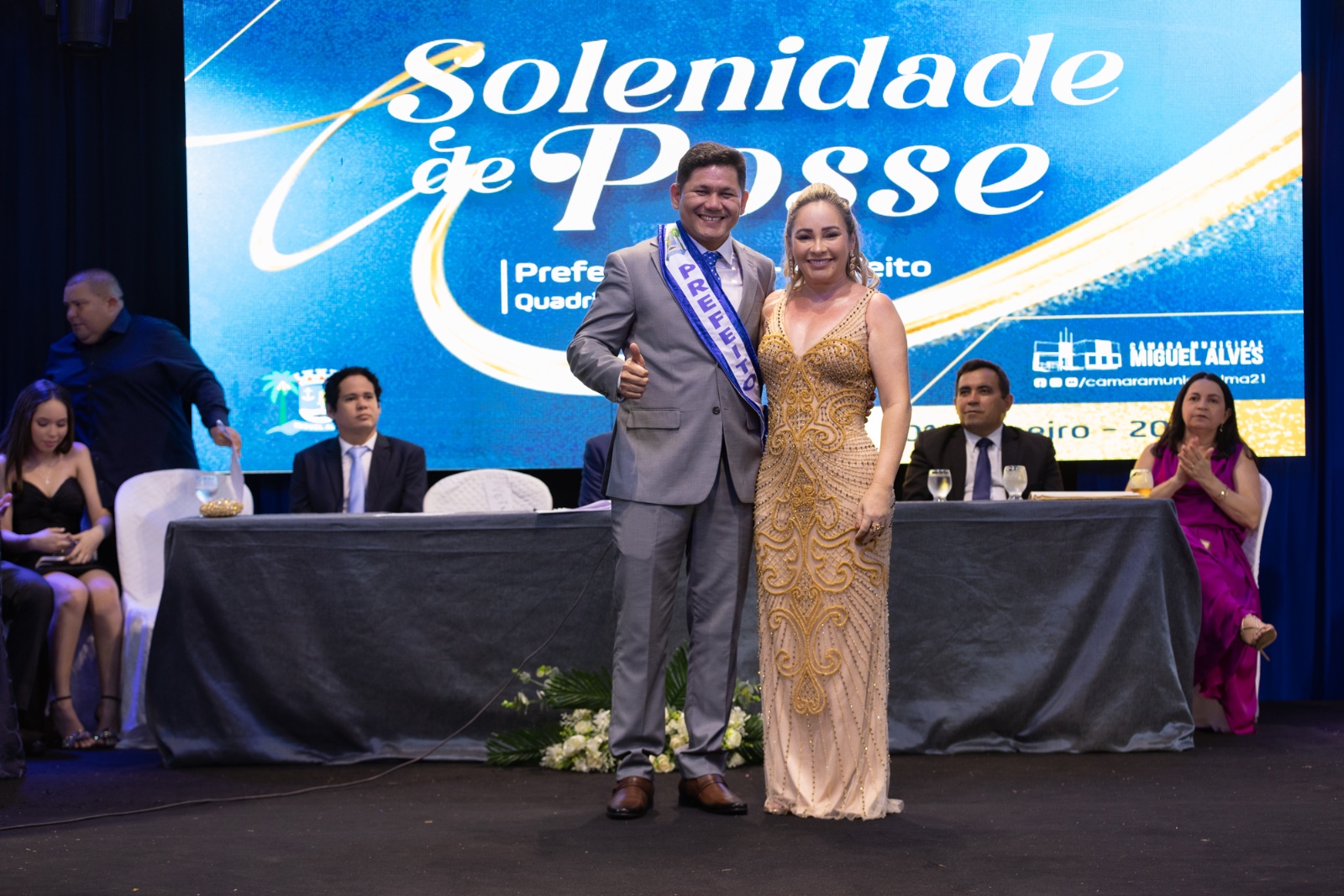 Foto 6 – POSSE DO PREFEITO, VICE-PREFEITO E VEREADORES MARCA INICIO DO MANDATO 2025-2028