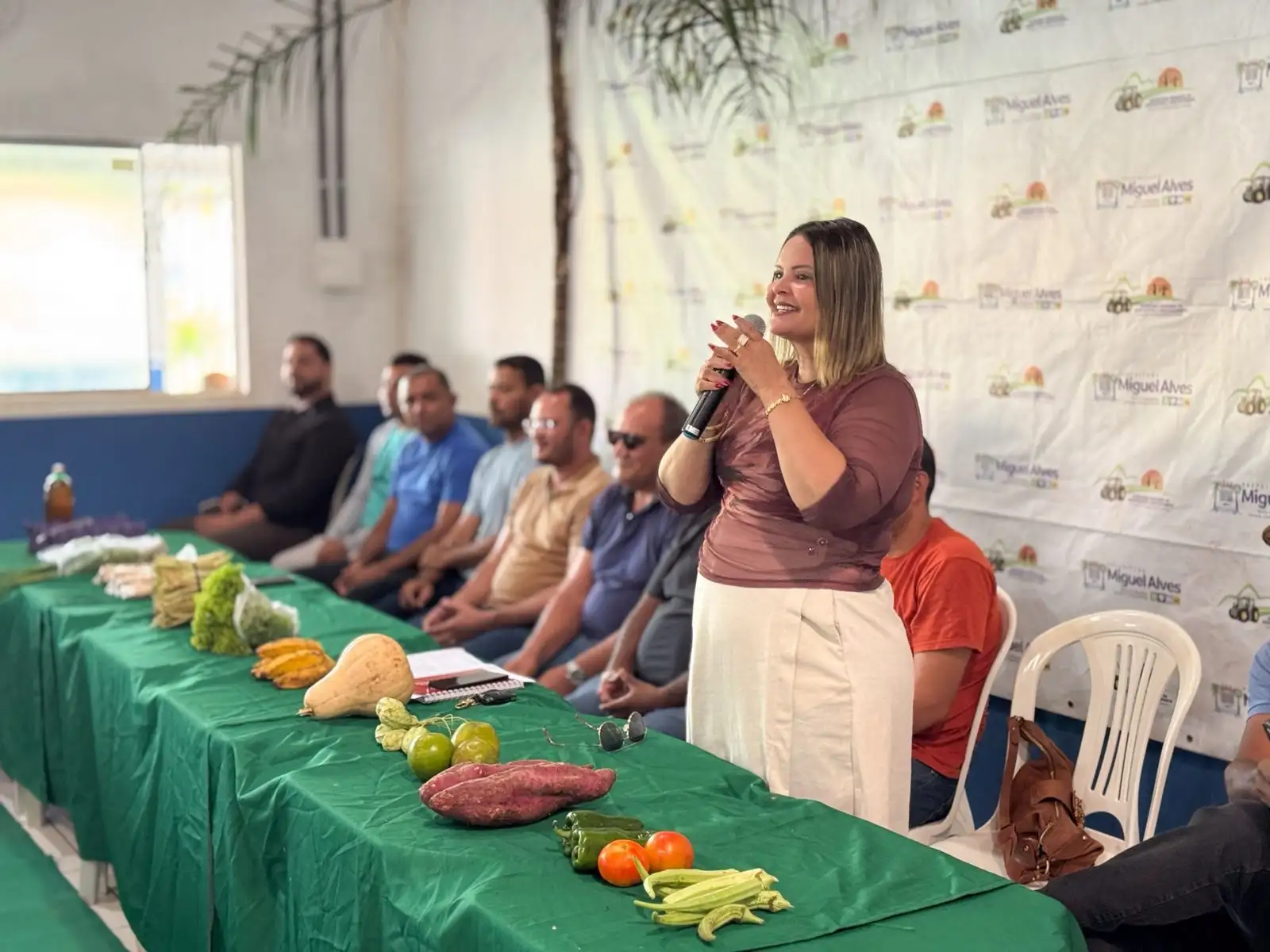 Foto 7 – MIGUEL ALVES REALIZA CHAMADA PÚBLICA DO PNAE E AMPLIA OPORTUNIDADES PARA AGRICULTORES FAMILIARES