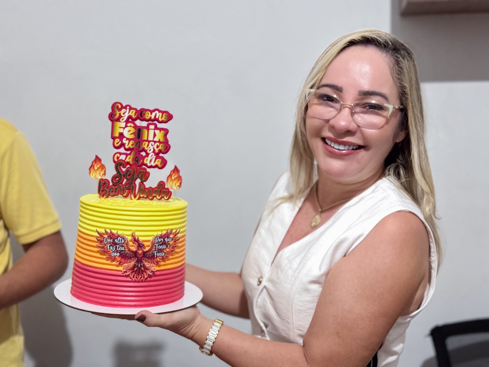 Foto 11 – SECRETARIA MUNICIPAL DE ASSISTÊNCIA SOCIAL É RECEPCIONADACOM ENTUSIASMO POR COLABORADORES