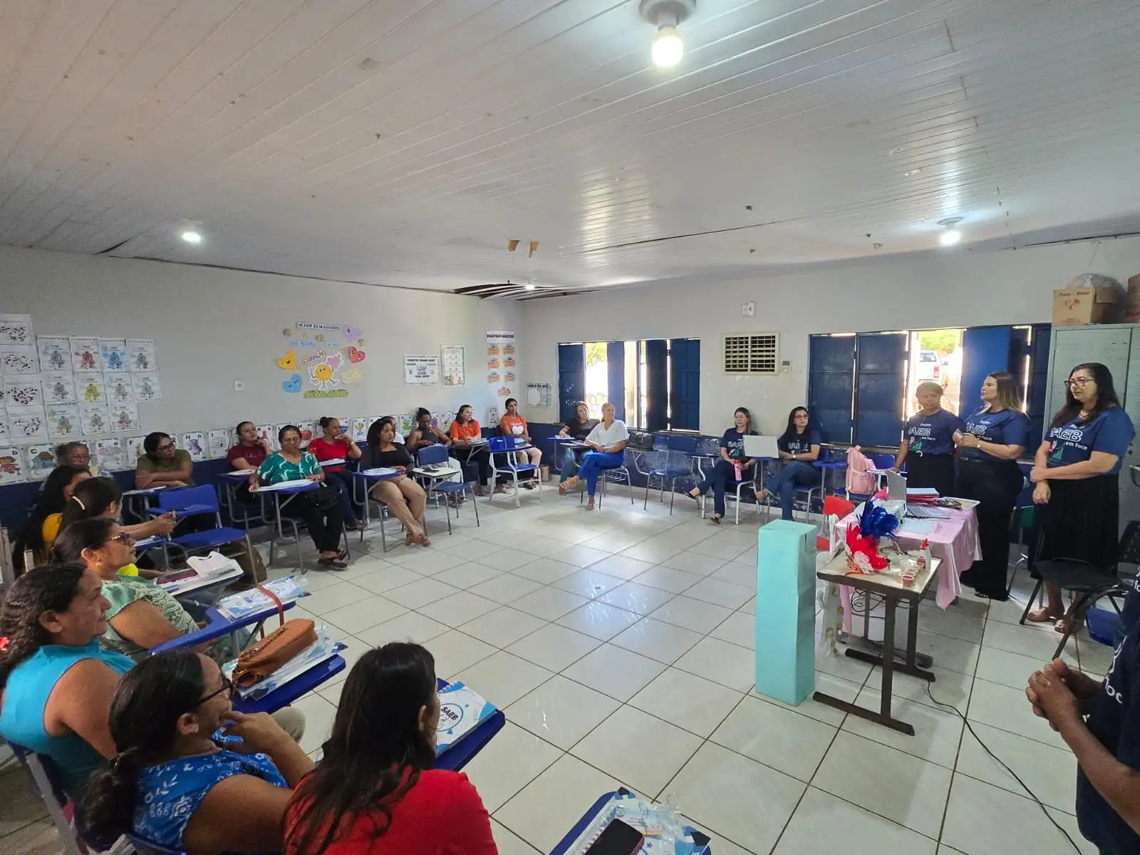Foto 8 – PREFEITURA DE MIGUEL ALVES INICIA PLANEJAMENTO CURRICULAR COM FOCO NA MELHORIA DOS RESULTADOS DO SAEB