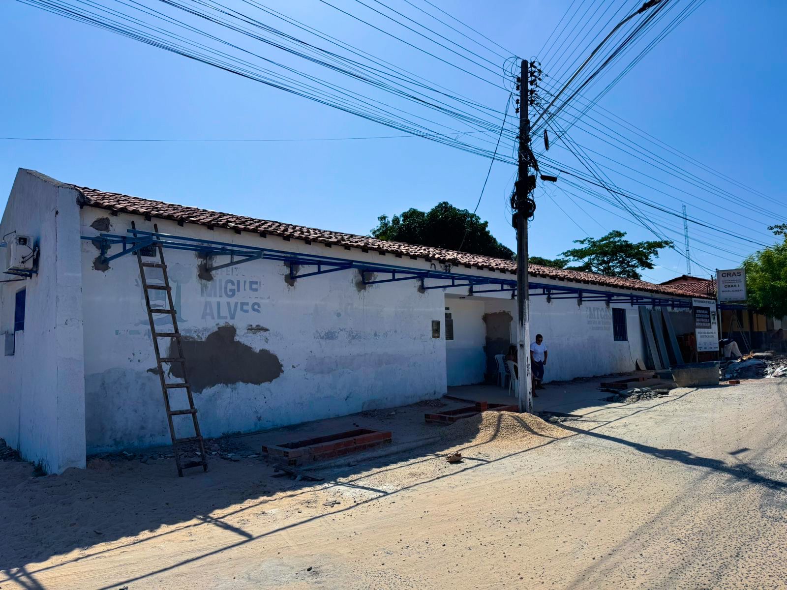 Foto 1 – REFORMA E AMPLIAÇÃO DO CENTRO DE REFERÊNCIA DE ASSISTÊNCIA SOCIAL (CRAS I)
