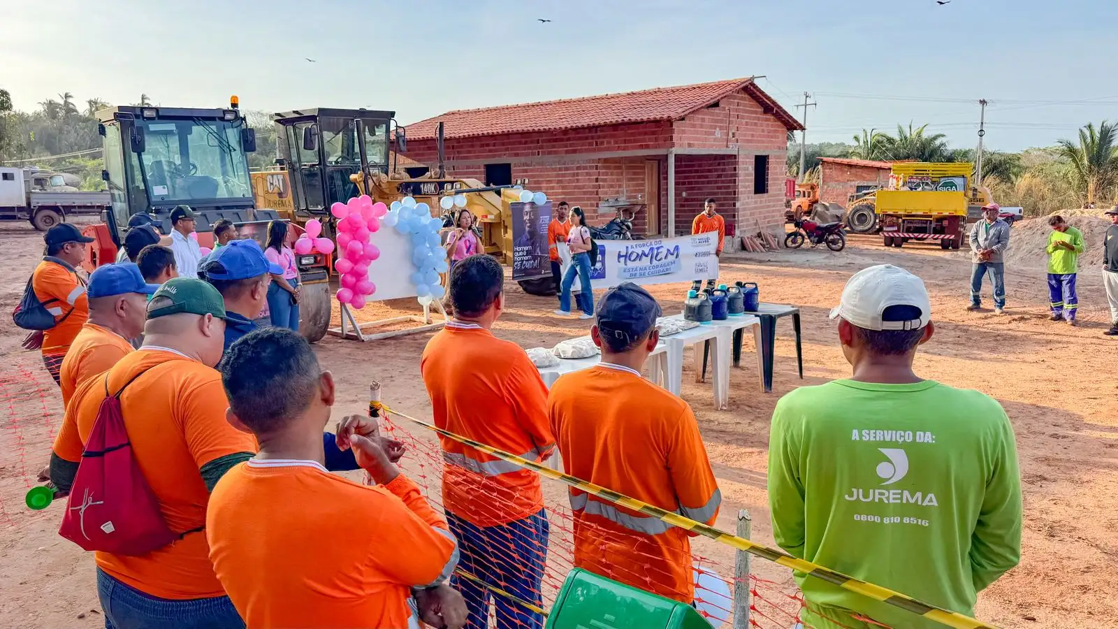 Foto 10 – SECRETARIA DE SAÚDE PROMOVE RODA DE CONVERSA SOBRE OUTUBRO ROSA E NOVEMBRO AZUL NA EMPRESA JUREMA