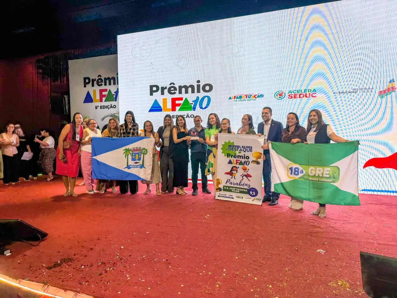Foto 8 – MIGUEL ALVES CONQUISTA PRÊMIO ALFA 10 PELO TERCEIRO ANO CONSECUTIVO E REFORÇA AVANÇOS NA EDUCAÇÃO