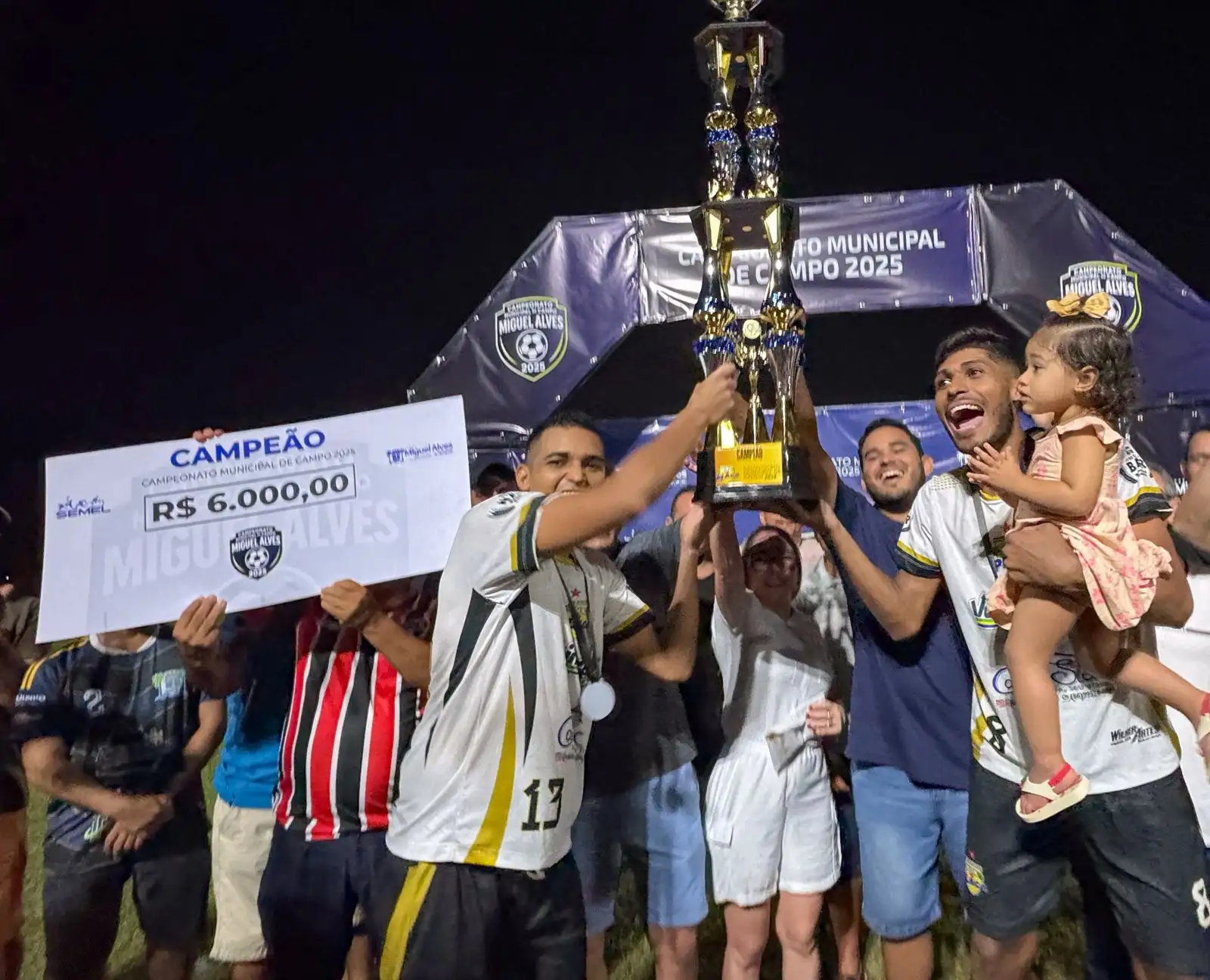 Foto 1 – GRANDE FINAL DO CAMPEONATO MUNICIPAL 2025 AGITA ESTÁDIO EM MIGUEL ALVES