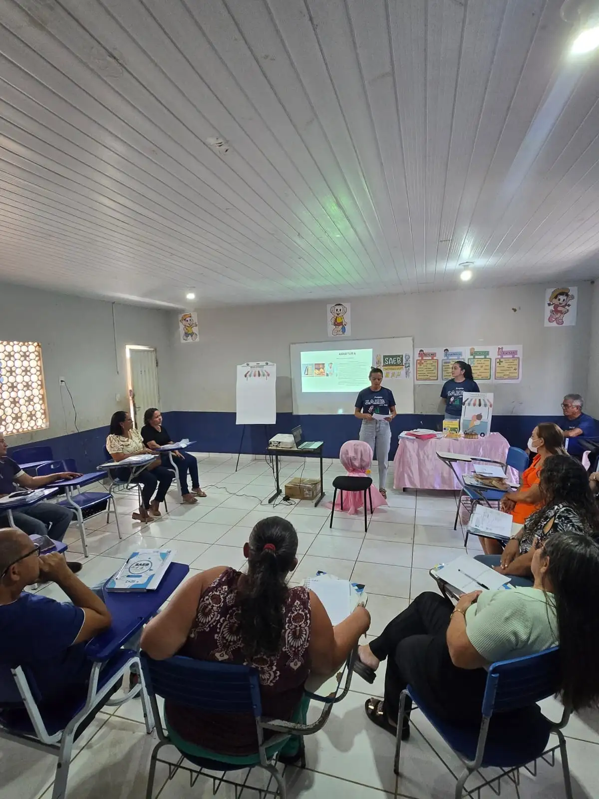 Foto 6 – PREFEITURA DE MIGUEL ALVES INICIA PLANEJAMENTO CURRICULAR COM FOCO NA MELHORIA DOS RESULTADOS DO SAEB