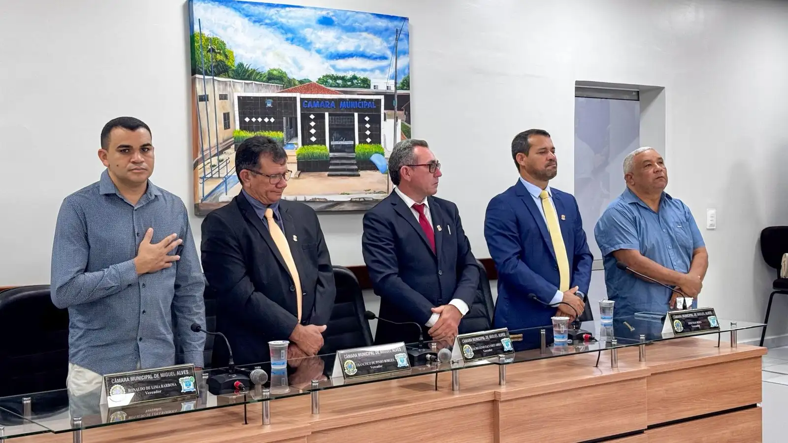 Foto 2 – MIGUEL ALVES GANHA UM NOVO POSTO DE IDENTIFICAÇÃO DIGITAL