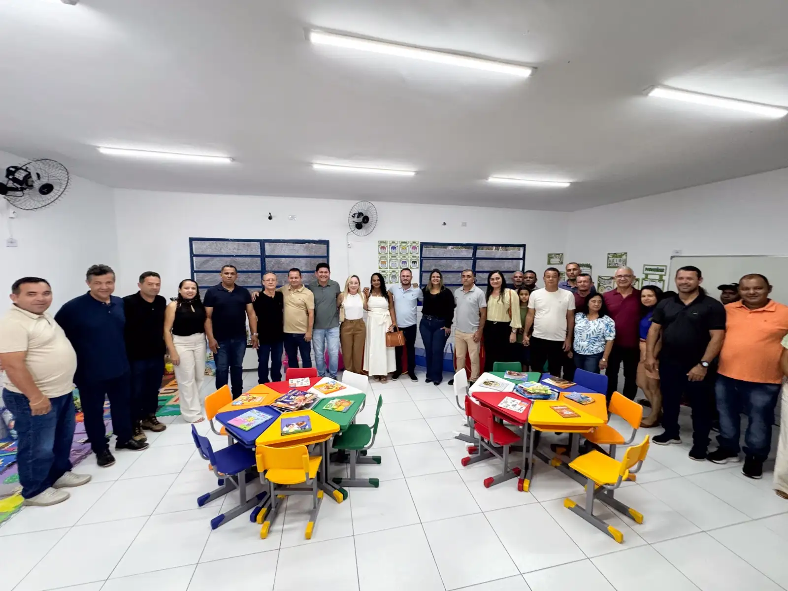 Foto 12 – PREFEITURA DE MIGUEL ALVES INAUGURA A UNIDADE ESCOLAR JOSÉ REBELO DO REGO NA LOCALIDADE PIEDADE